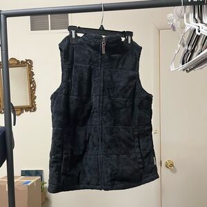 Columbia Black Plush Fleece Jacket